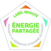 Logo label Energie Partagée démarche citoyenne Loire